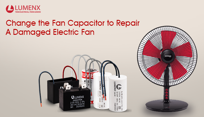 Change the Fan Capacitor to Repair a Damaged Electric Fan